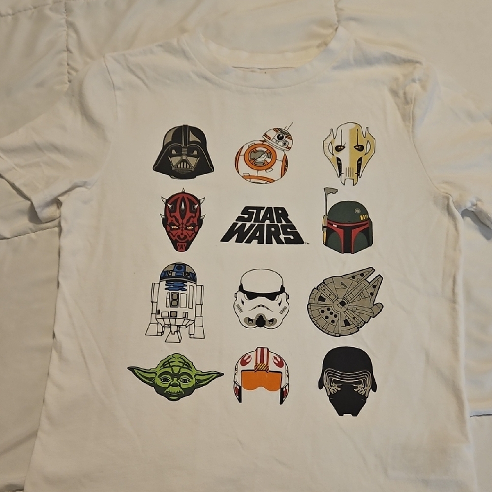 GAP Kids White Star Wars Icon Tee